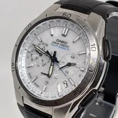 良品 稼働品 CASIO カシオ メンズ 腕時計 クロノグラフ ウェーブセプター