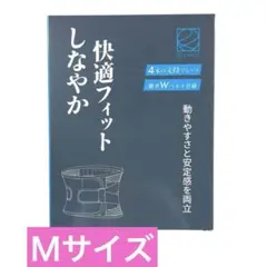 新品✨Mサイズ RELAXEE 腰サポーター 4本プレート Wベルト リラクシーのサムネイル