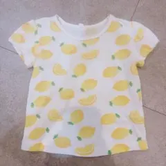 8.レモン柄 Tシャツ 95サイズ