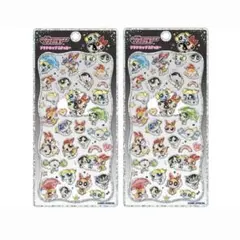 2枚セット【新品・正規品】パワーパフガールズ プチドロップステッカー
