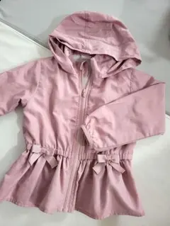 perfect joy フード付きウインドブレーカー 110cm ピンク