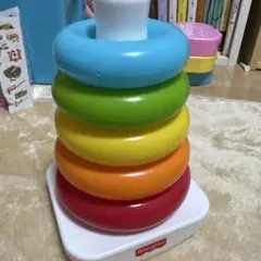Fisher Price ロッキングスタッカー 知育玩具　ゆらゆらのサムネイル