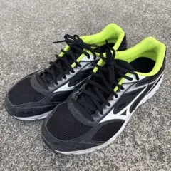 Mizuno ブラック/ライム スニーカー
