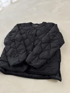 美品UNIQLOウルトラライトダウンリラックスジャケット　レディースMブラック