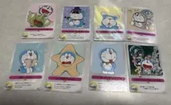 100%ドラえもん&フレンズ展　トレーディングカード8枚セット