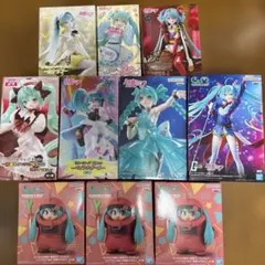 初音ミク　フィギュアまとめ売り10点セット