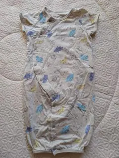 動物柄 コットンツーウェイ・ドレスオール