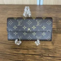 【美品】LOUIS VUITTON 長財布 ポルトフォイユ サラ モノグラム