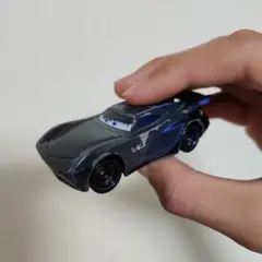 スポーツカー ミニカー 黒と青