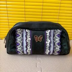 ANNASUI アナスイ ポーチ レース 刺繍