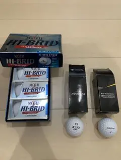 DUNLOP MAXFLI HI-BRID ゴルフボール 3ピースのサムネイル