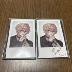 にじさんじ 九里詠太 チェキ風カード 2枚セット Y4T4 - メルカリ