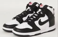 NIKE Dunk High 白黒 ハイカットスニーカー