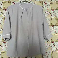 グラシア　バンドカラーブラウス
