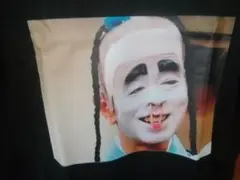 志村けん　バカ殿様Tシャツ ブラック Lサイズ　伝説の鼻割りばし