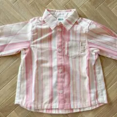 90サイズ BREEZE ストライプ シャツ