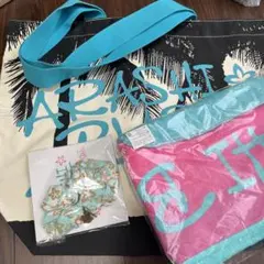 嵐　ARASHI BLAST バッグ　シュシュ　マフラータオル