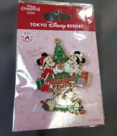 東京ディズニーリゾート クリスマス 2022 ピンバッジ