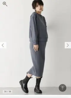ANGELIEBE エンジェリーベ　マタニティ ワンピース　グレー　Mサイズ