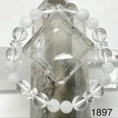 ムーンストーン　パワーストーンブレスレット　内径約14.5cm