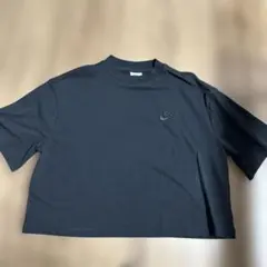 Nike ブラック クロップド Tシャツ M