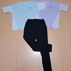 【美品】ピンクラテ パジャマセット 上2点＋下一点