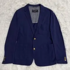 バーバリーブラックレーベル テーラードジャケット ゴールドボタン ホース L