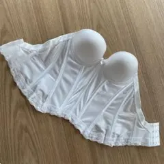 ブライダルインナー　ビスチェ　ペチコート　セット　The D