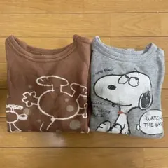 スヌーピー 長袖トレーナー130