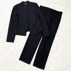 Theory ライト サキソニー パンツ セットアップ ブラック