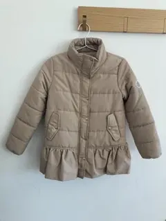 pom ponette フリル付き中綿コート Sサイズ