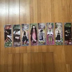 鬼滅の刃　ロングステッカー　8枚セット