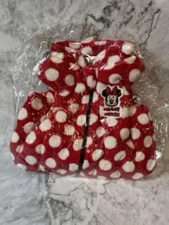 お値下げしました→【未使用・未開封】ミニーマウス ベスト 80㎝