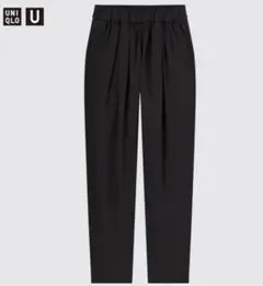 【新品・未使用・未開封】ユニクロU スウェットギャザーパンツ L ブラック