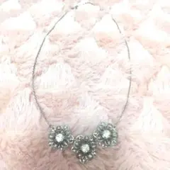 M.deux♡ フラワーネックレス ペンダント シルバー レディースのサムネイル