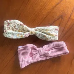 petit bateau ヘアバンド2点セット