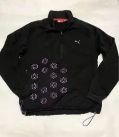 プーマゴルフ　ハーフジップ　Mサイズ　裏起毛