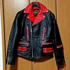 良品 38 黒 ACDC LEATHER ダブル ライダース ジャケット 2026年最新】acdc レザー ジャケットの人気アイテム - メルカリ