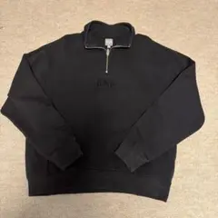 希少 美品 lough&be ラフ&ビー ハーフジップ スエット XL 黒 - メルカリ