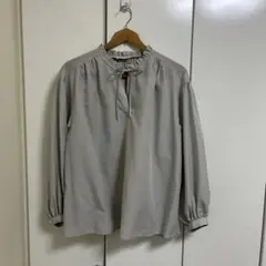 ボールジィコットンネックフリルブラウスのサムネイル