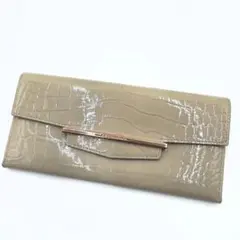 極美品✨ANTEPRIMA アンテプリマ アネッロ 長財布 クロコ型押しのサムネイル