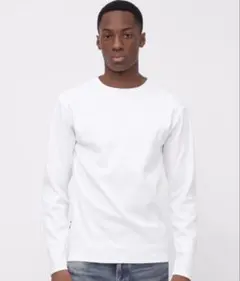 AVIREX U.S.A. 長袖Tシャツ ホワイト Mサイズ