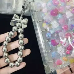 シール帳クリアバインダー A7 10枚レフィル付き