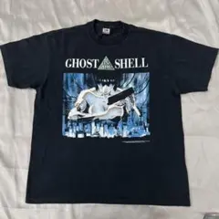 攻殻機動隊TシャツシングルステッチGHOSTINTHESHELLアニメXL黒