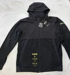 新品タグ付 PUMA パーカー DRYCELL 吸汗速乾 黒 S ランニング‼️