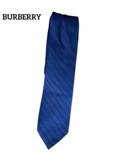 ✨BURBERRY ✨青 ブルー　ネクタイ