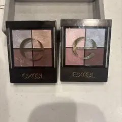 excel アイシャドウパレット 2個セット
