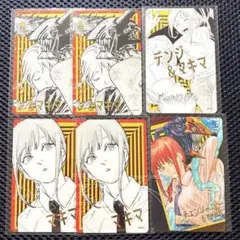 チェンソーマン ジャンプショップ 箔押しクリアカードコレクション マキマ