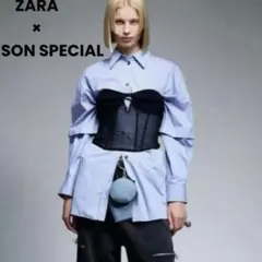 ZARA Maison Special コラボ　ストライプ　シャツ　xs