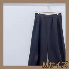 訳あり❤️ 黒　ブラック　Mサイズ　ワイドパンツ